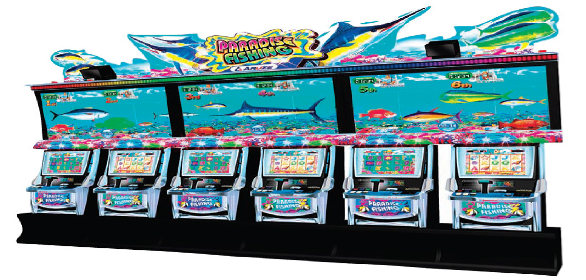 Paradise Fishing Slot Machine by Aruze Gaming